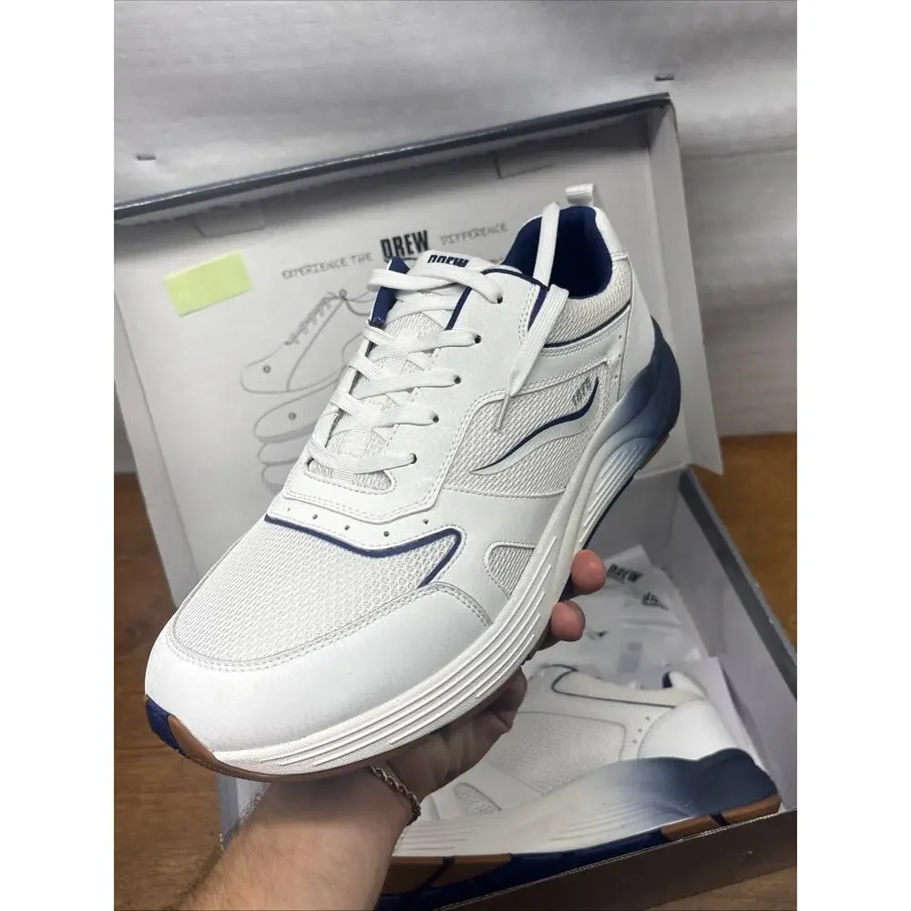 Drew Shoe Marvel - White Mesh Combo - 40112-21 Size 12 / 4W New In Box